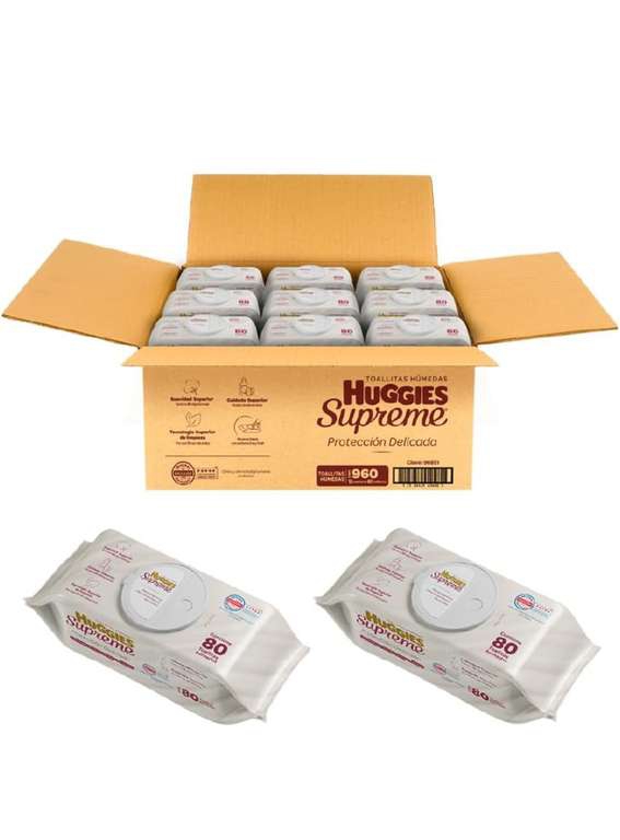 Amazon - Huggies Supreme 960 toallitas | Planea y Ahorra 

