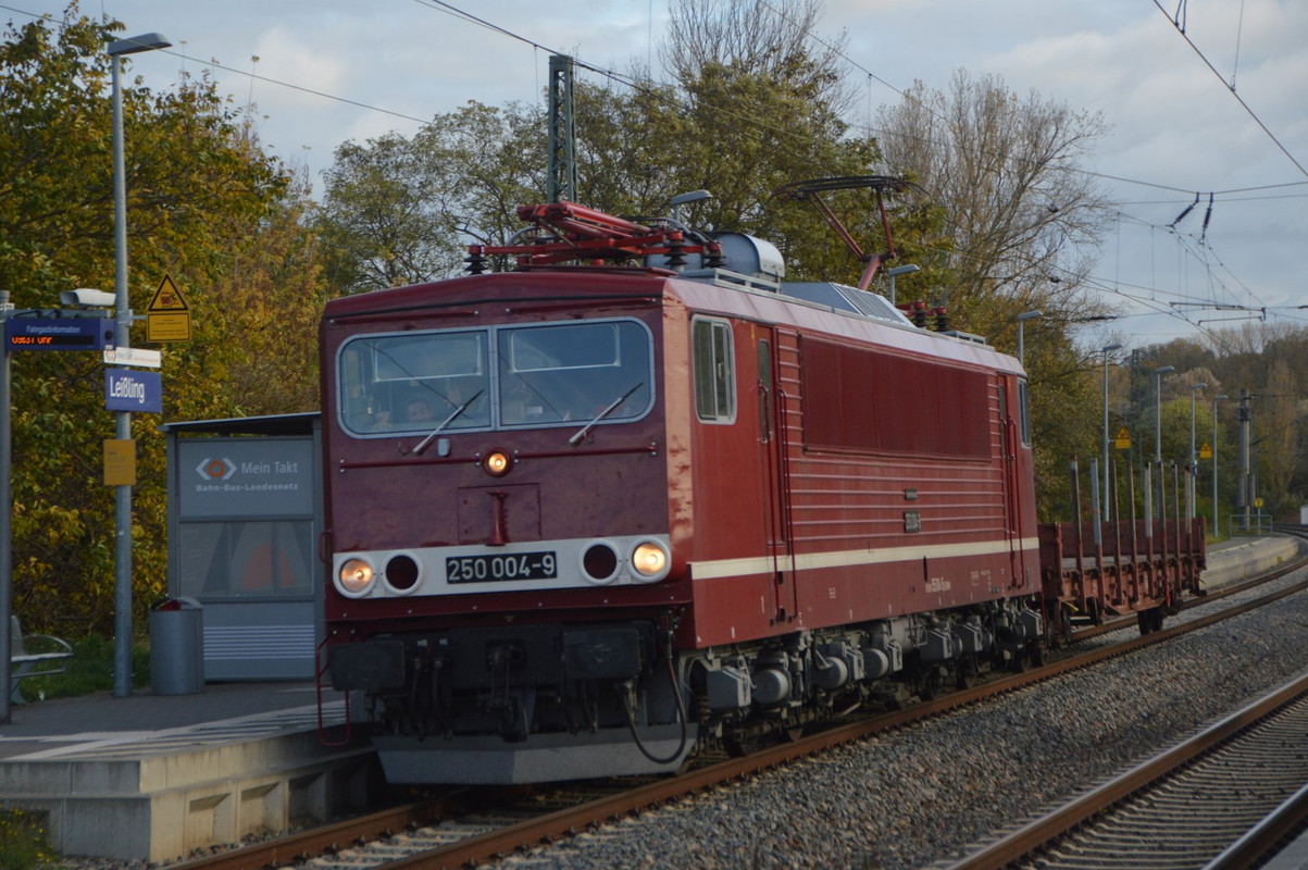 B4 250 004 BDMW mit 91084 (Halle Hbf.- Saalfeld) Leißling 06.11.23