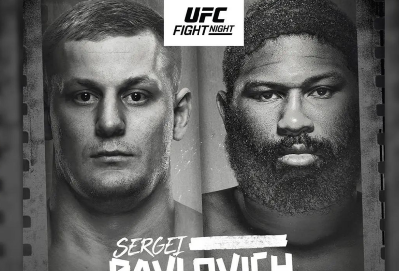 Бойна карта преди UFC Fight Night: Павлович - Блейдс