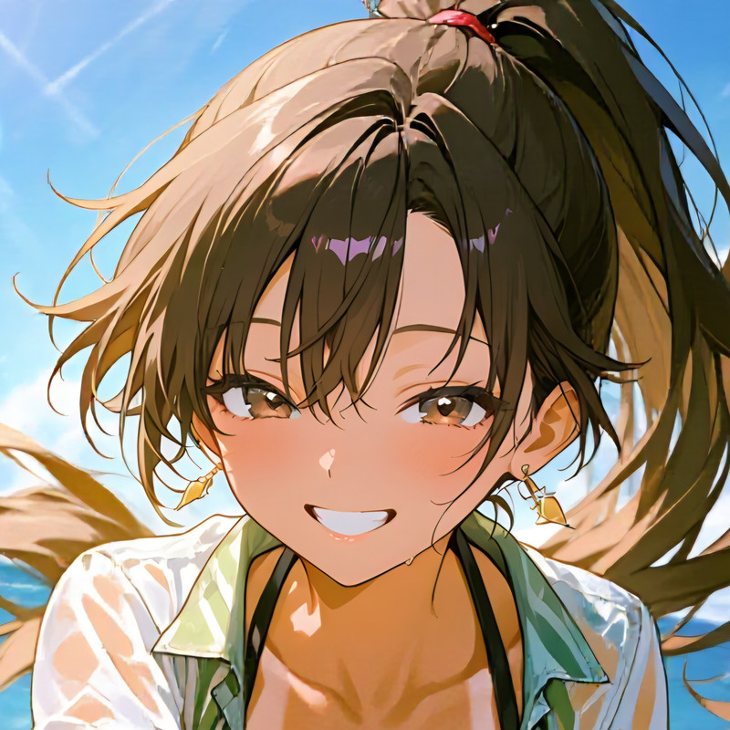 韩夏日个人照片