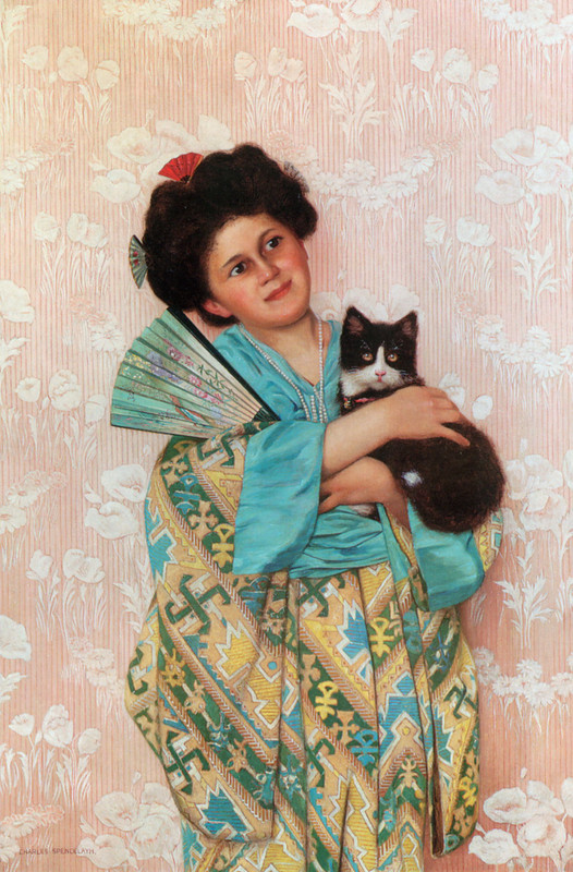 A-Japanese-Beauty-by-Charles-Spencelayh