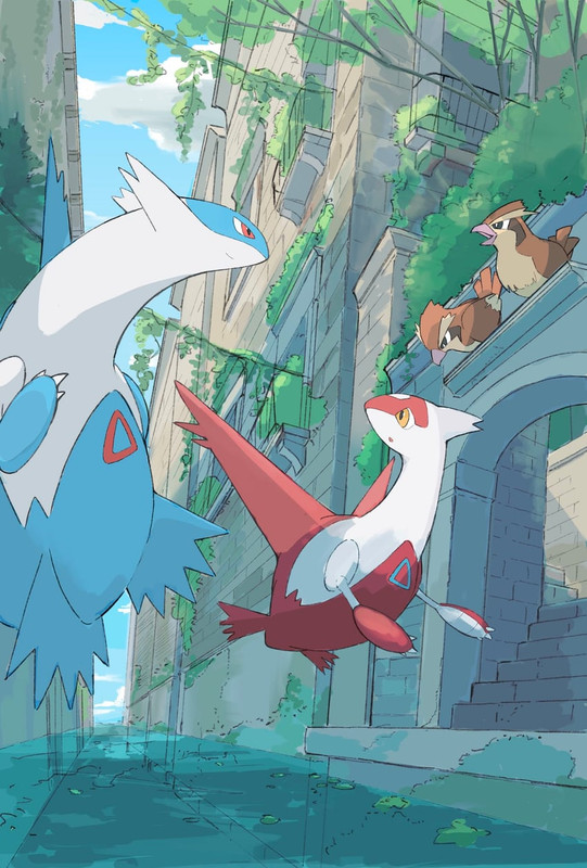 latias-latios-and-pidgey-pokemon-drawn-b