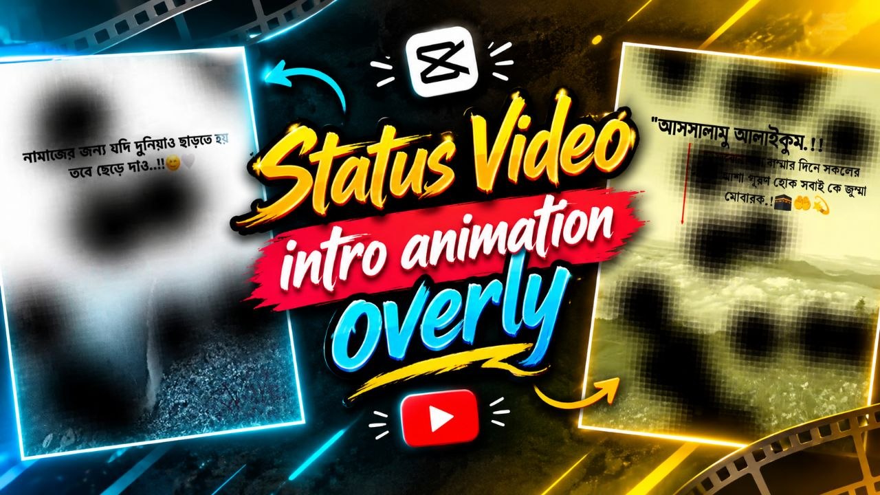 status video intro animation 🚀
