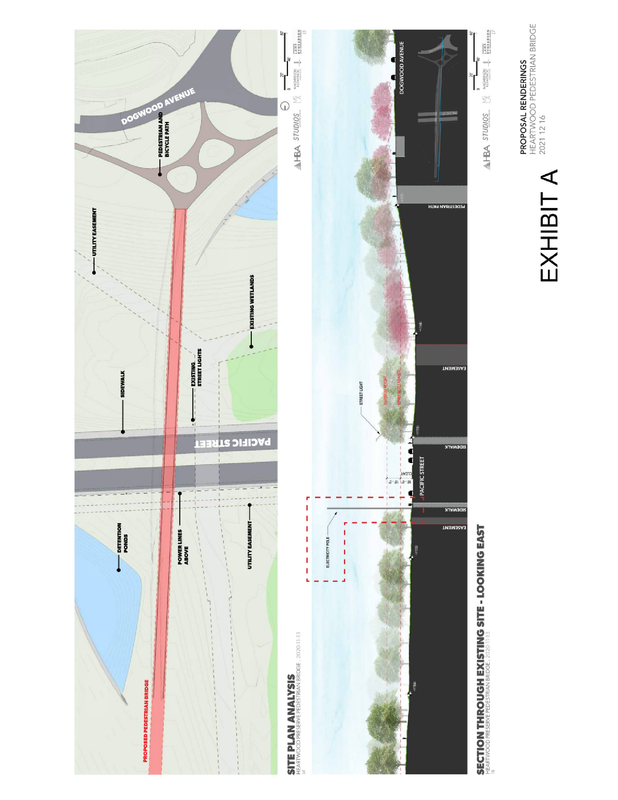 Ped Bridge Map