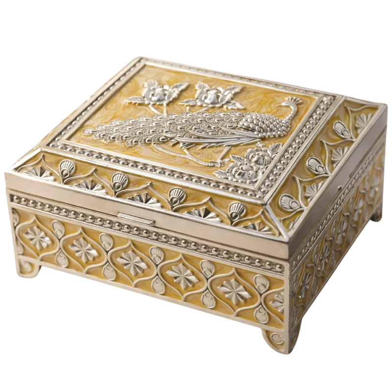 Small Jewellery Box Peach