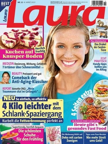 Cover: Laura Frauenmagazin No 11 vom 08  März 2023