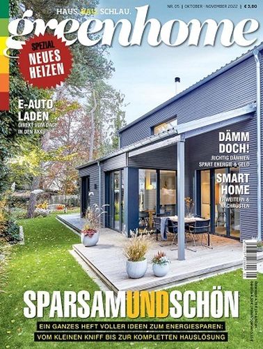 Cover: Greenhome Magazin No 05 Oktober-November 2022