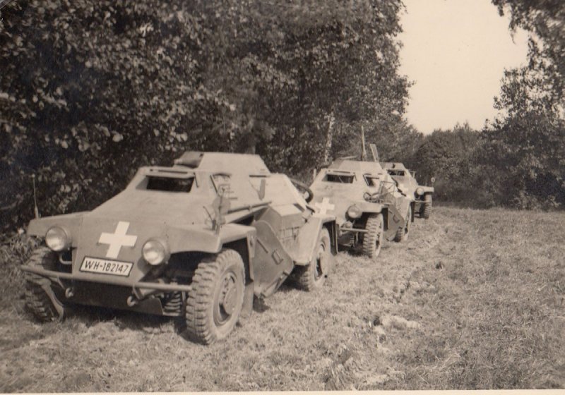 2.WK Fotoalbum Aufklärung-Panzerwagen 12
