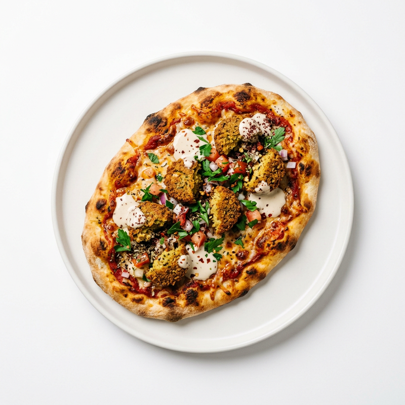 Pizza Turca Falafel (30 Cm.)