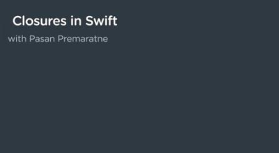 Closures in Swift