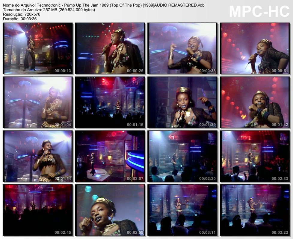 Technotronic - Pump Up The Jam 1989 (Top Of The Pop) [1989]AUDIO