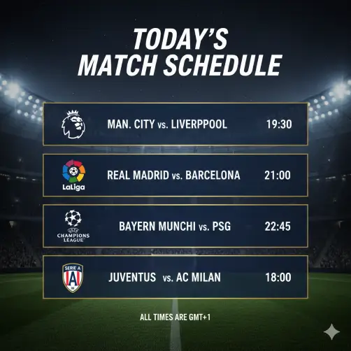 جدول مباريات اليوم – بث مباشر وتحليل حصري | مباريات ستور