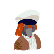 TheTopAdventure drawing of BakedBanana in the animal rat arc