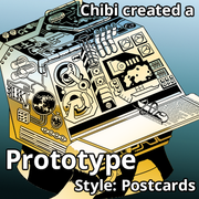 [Rainbowfic] Prototype: Postcards
