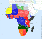 AFRIQUE ALTERNATIVE_Empires_fronitères OTL