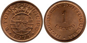 SANTO TOMAS Y PRINCIPE - 1 Escudo 1971 Santo_Tom_s_y_Principe_-_18_1_Escudo_1971