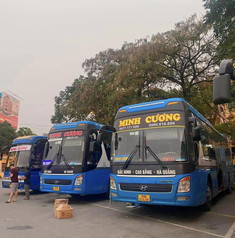 Nhà xe Minh Cương: Bắc Ninh Bắc Giang Cao Bằng Hà Quảng