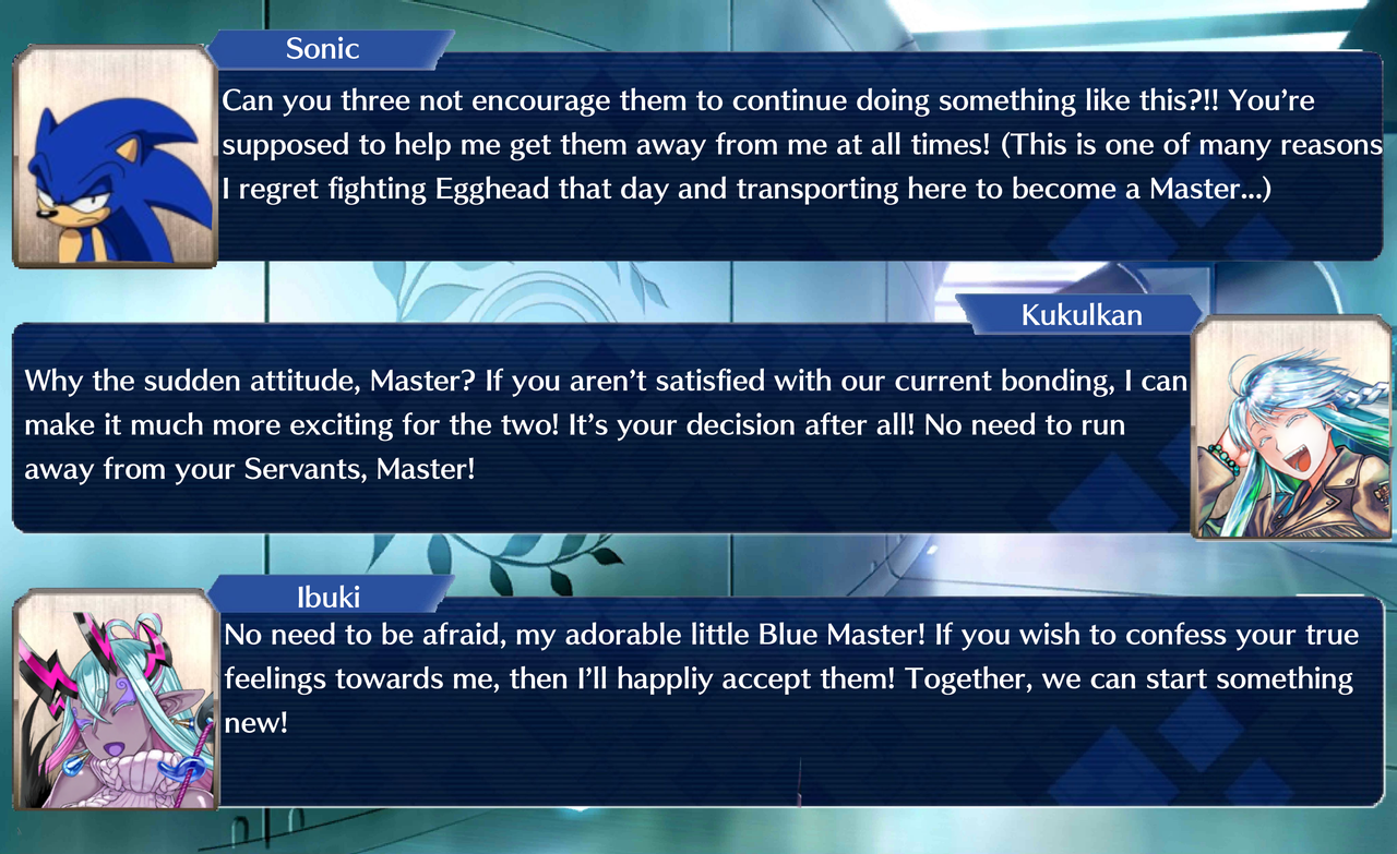 The Daily Life Of A Master... Whose A Blue Hedgehog... - Chapter 1