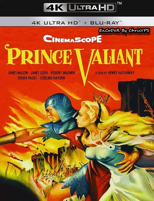 Niezłomny wiking / Prince Valiant (1954) MULTI.HDR.UP.AI.2160p.BluRay.DTS.HD.MA.AC3-ChrisVPS / LEKTOR i NAPISY