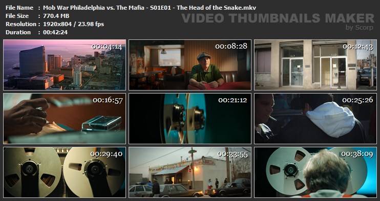 Mob War Philadelphia vs The Mafia S01E01 The Head of the Snake mkv