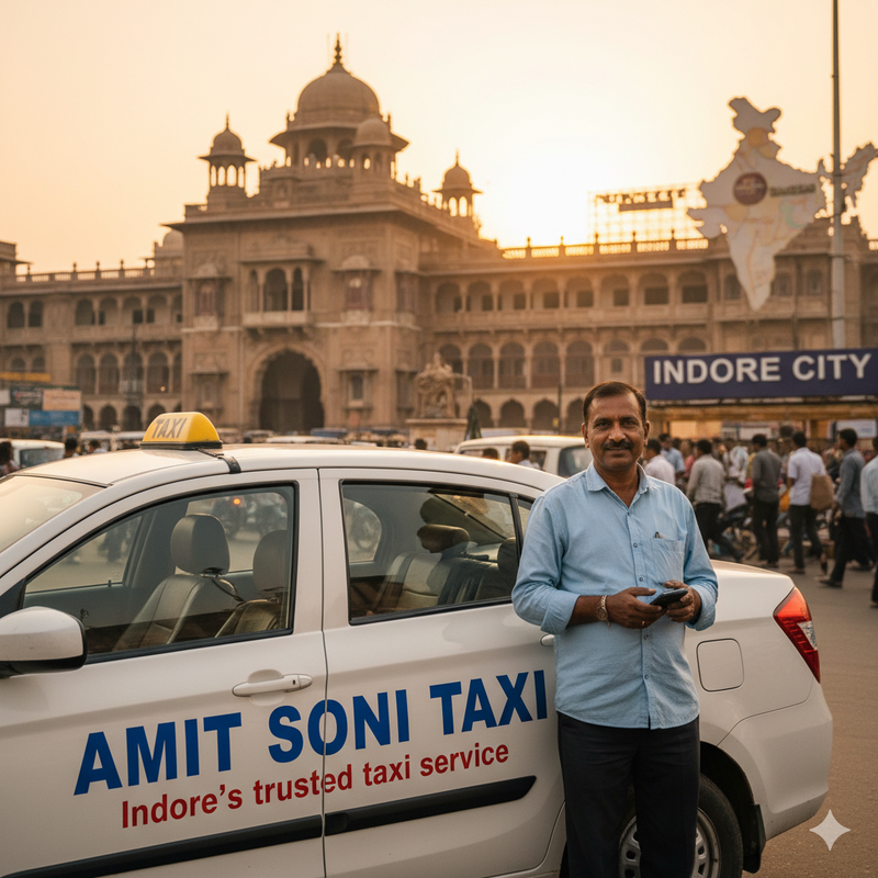 Amit Soni Taxi – इंदौर की भरोसेमंद टैक्सी सेव