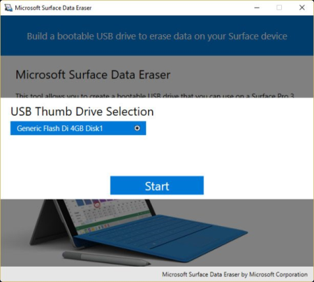 Microsoft Surface Data Eraser 3.46.139 Microsoft Surface Data Eraser 3.46.139