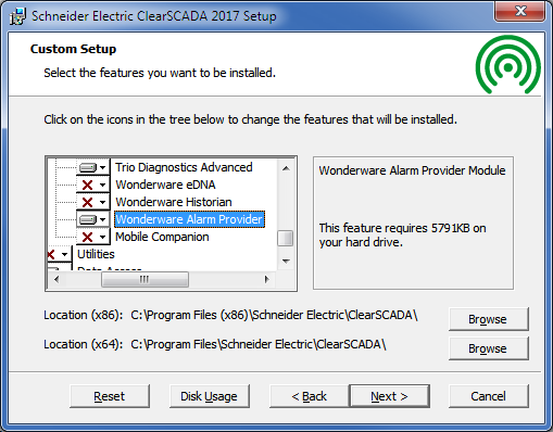 Help me! Alarmmgr Provider '\InTouch' is disconnected