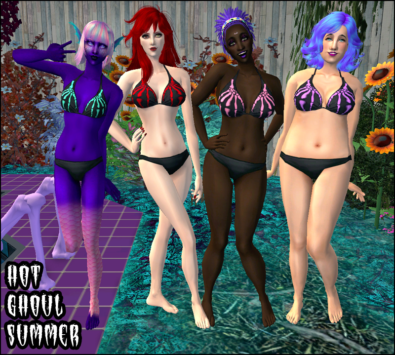 Skeleton bikinis preview 2