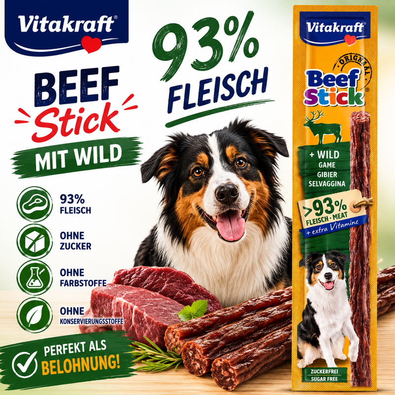 Vitakraft Beef Stick Wild Hundesnack
