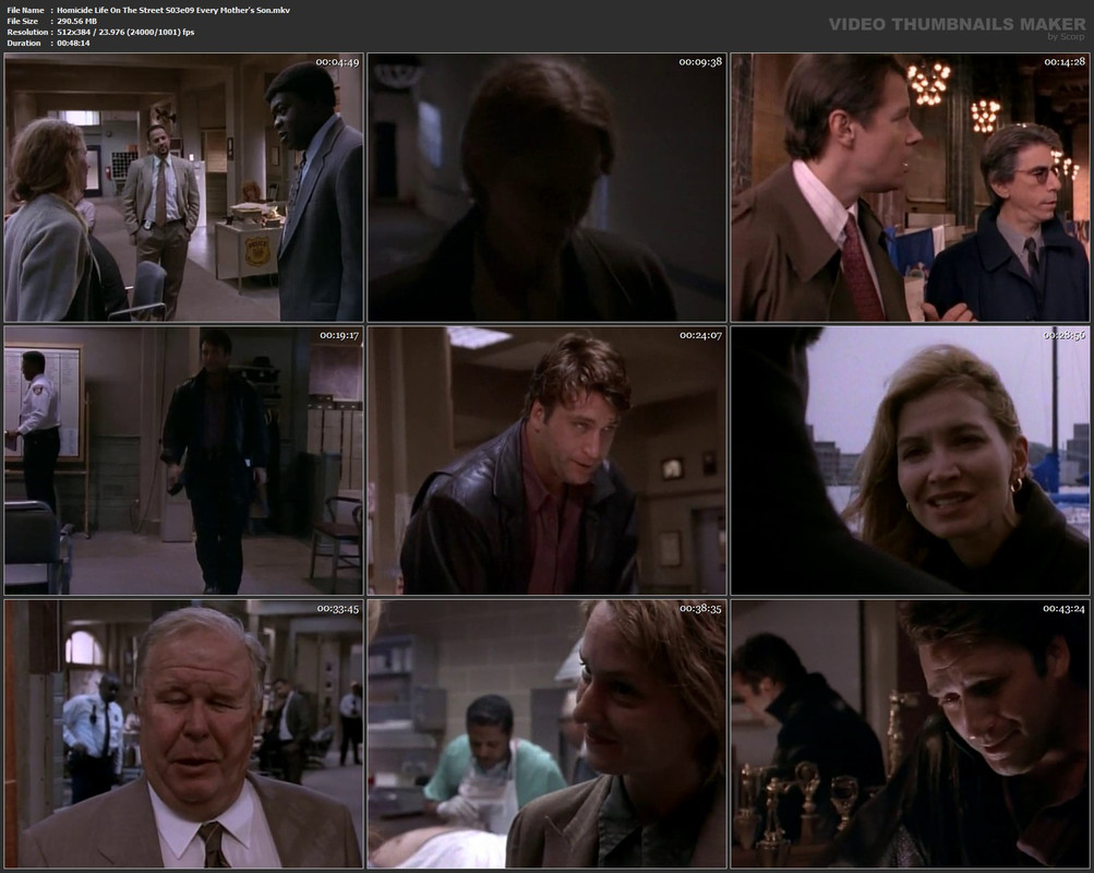 Homicide Life On The Street S03e09 Every Mother's Son.mkv