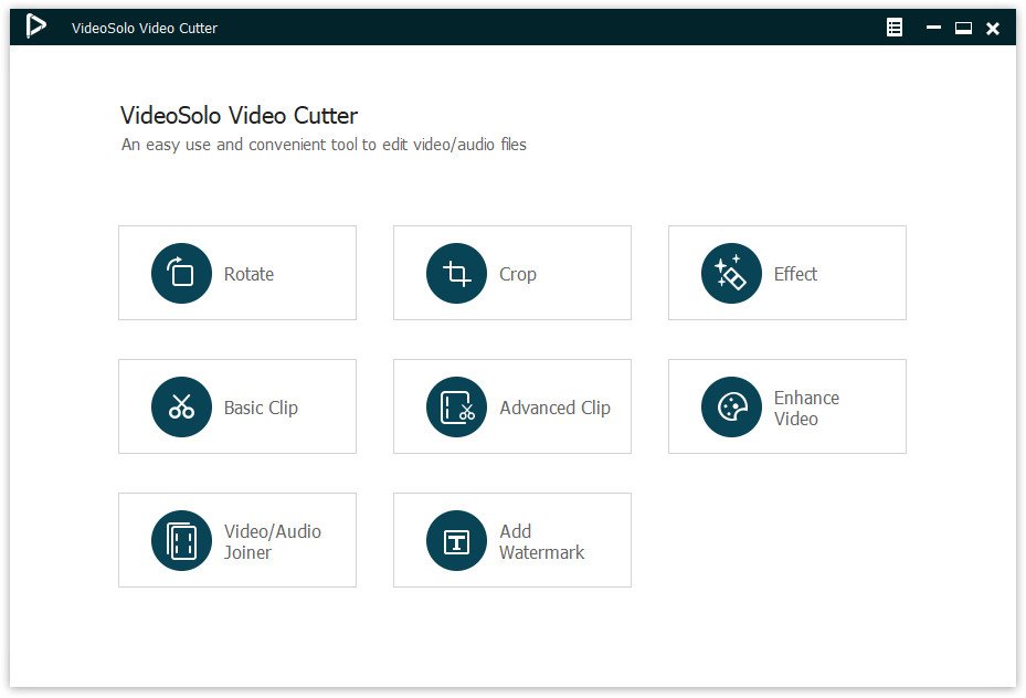 VideoSolo Video Cutter 1.0.8