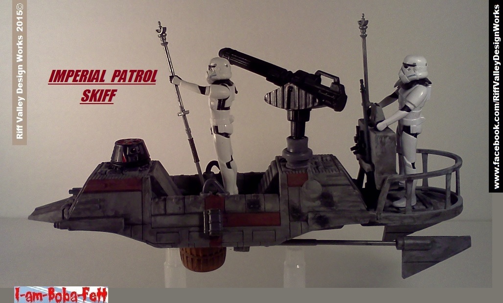 custom imperial patrol skiff 8