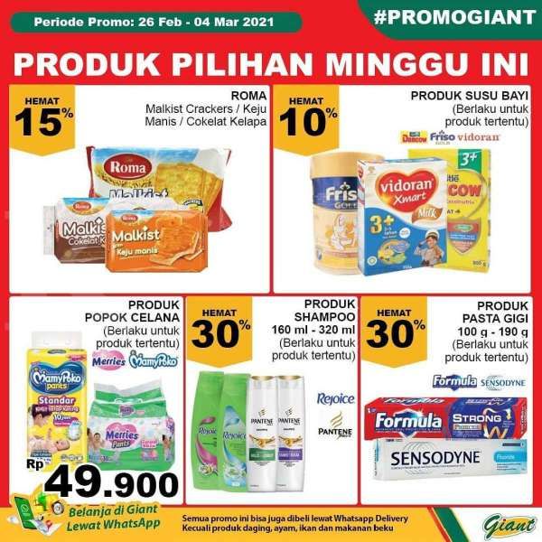 Katalog Promo Giant 26 Februari-4 Maret 2021 

