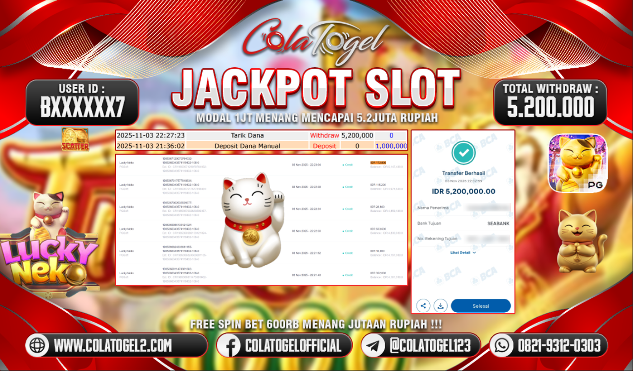 JACKPOT SLOT GACOR!!