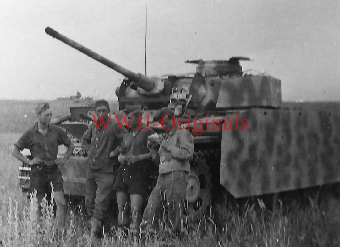 Tank Panzer III Seitenschürzen