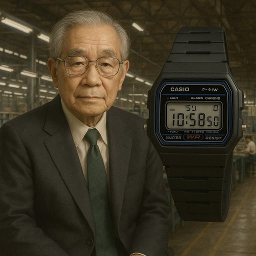Casio G-SHOCK watch on a rugged background