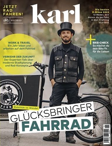 Cover: Karl Fahrradmagazin No 01 2023