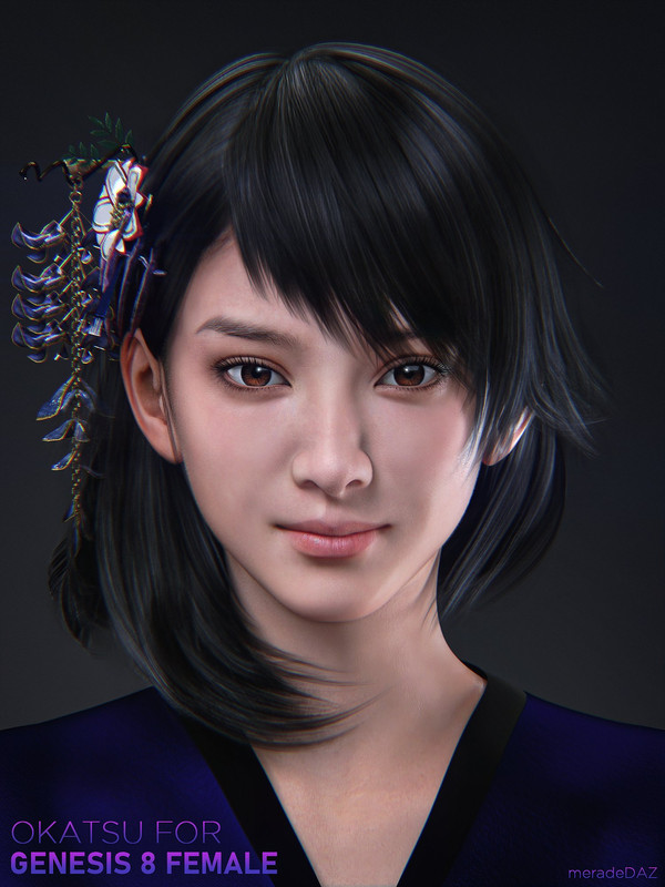 Okatsu For Genesis 8 and 8.1 Female