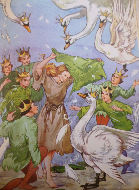 [Hết] Hình ảnh cho truyện cổ Grimm và Anderson  - Page 33 Wild-swan-34