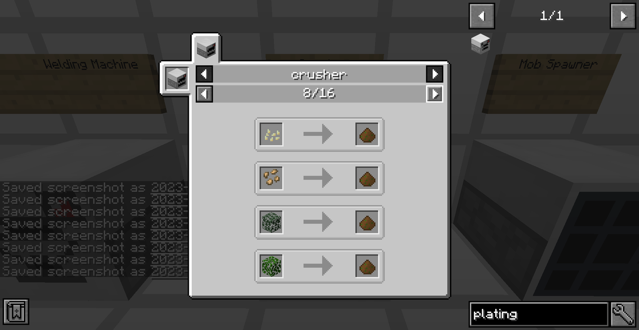 crusher recipe