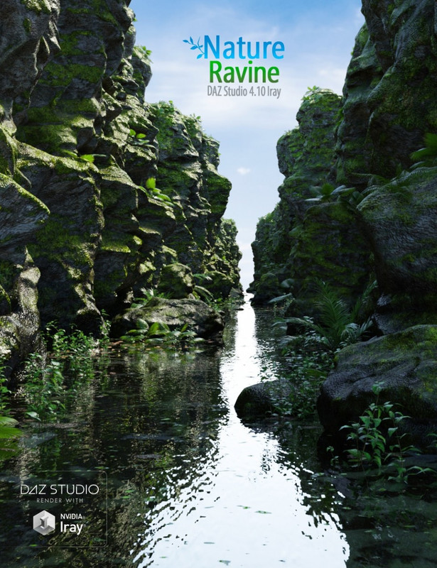 00 main nature ravine daz3d