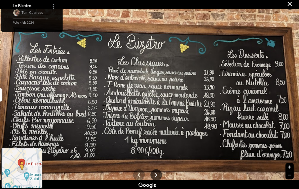 Re: Restaurantes en París según distrito (1)