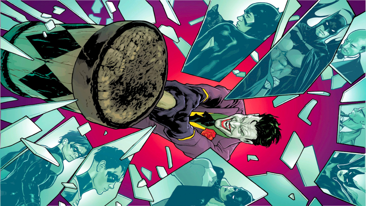 The_Joker_The_Man_Who_Stopped_Laughing_Vol_1_6_Textless_Spokes_Variant