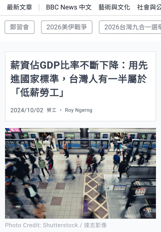 [問卦] 台灣為何GDP分享不到勞工身上？ - 八卦 - PTT.BEST 批踢踢爆文 2
