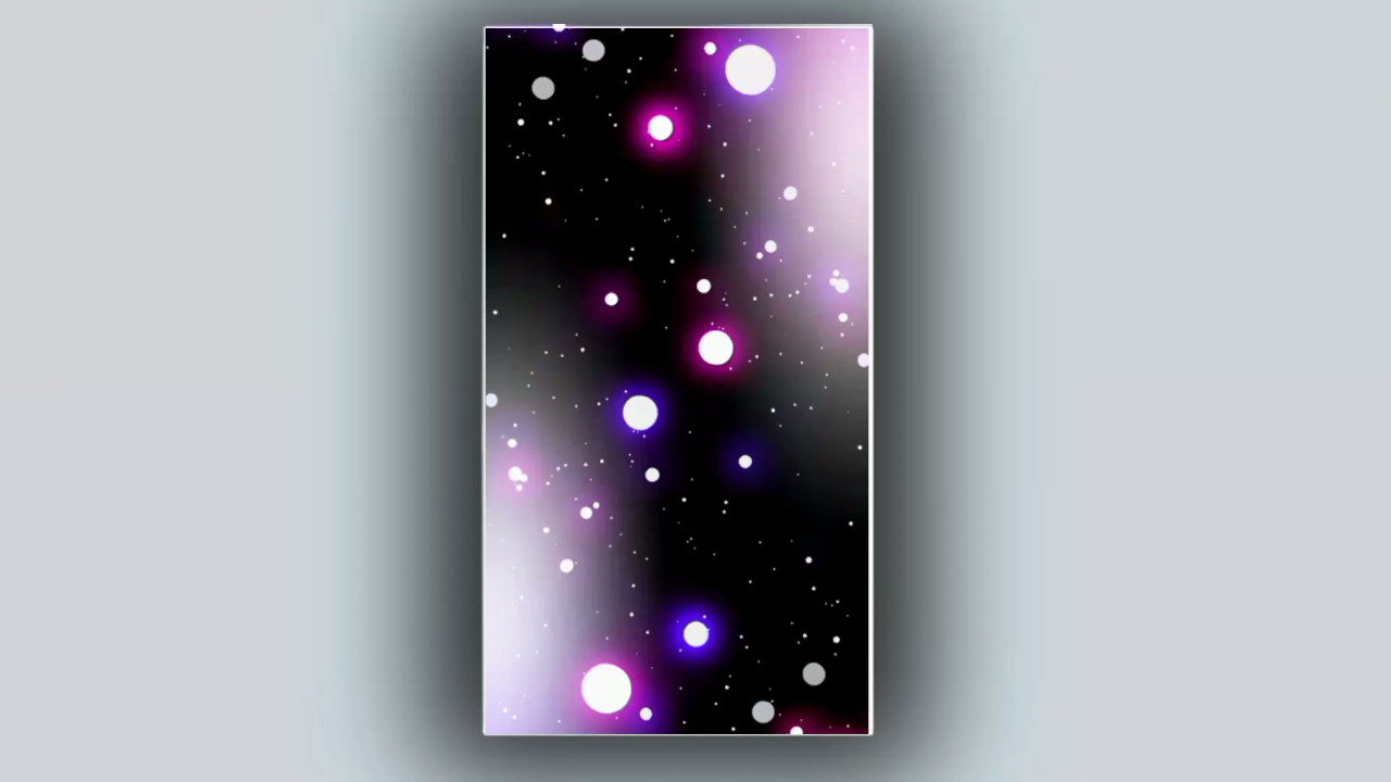 New snow effect template video