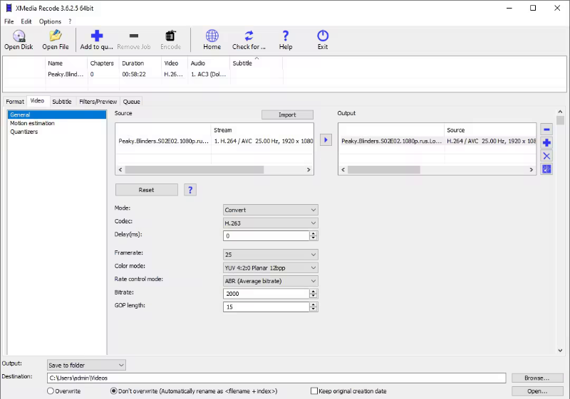 XMedia Recode 3.6.2.5 Repack & Portable by 9649 – (35 MB) XMedia Recode 3.6.2.5 Repack & Portable by 9649 – (35 MB)