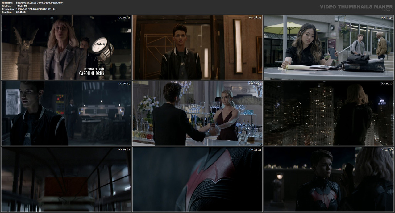 Batwoman S01E03 Down, Down, Down.mkv