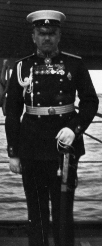 Шевелев КВ, ст лейт, на КР Рюрик, видимо - сент 1912