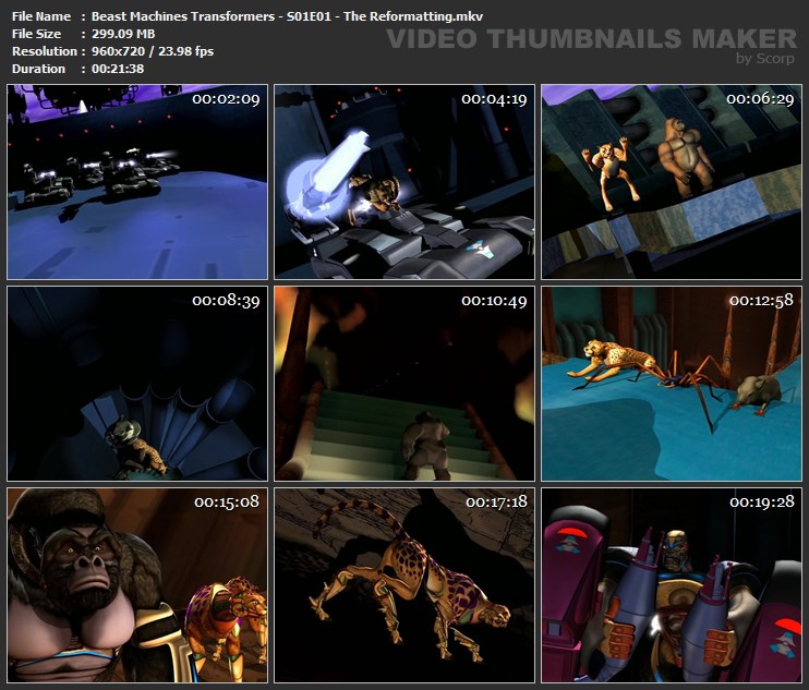 Beast Machines Transformers - S01E01 - The Reformatting.mkv