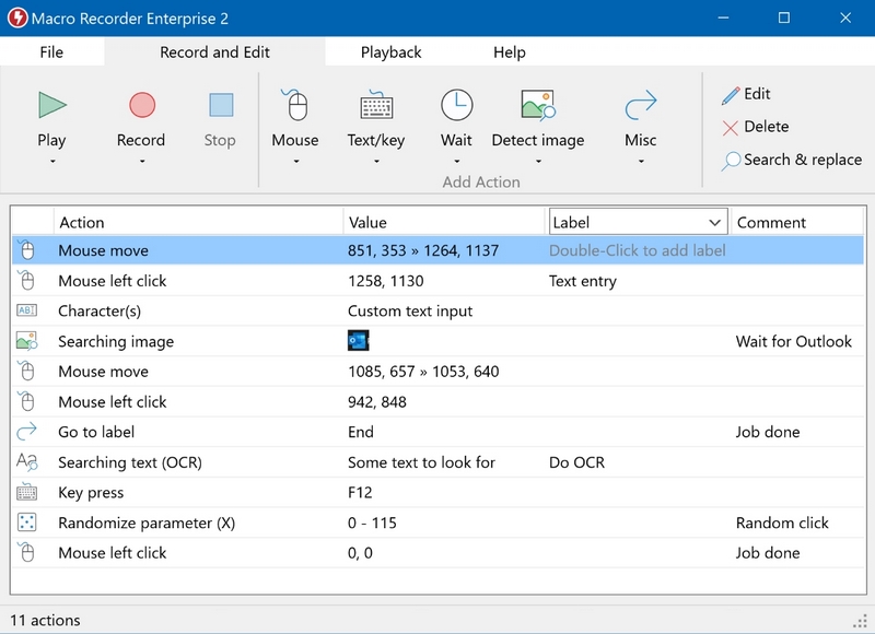 Macro Recorder Enterprise - Macro Recorder Enterprise v2.0.82